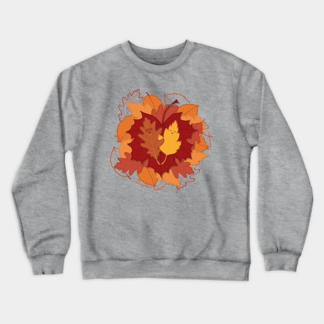 Fall In Love Crewneck Sweatshirt by chayground